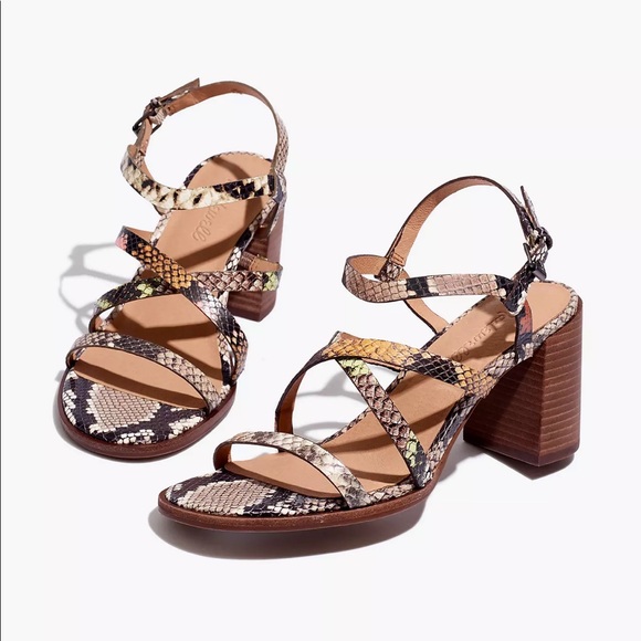 Madewell Shoes - NEW Madewell The Edie Sandal in Snake Embossed